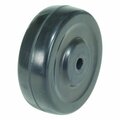 Vestil Hard Rubber Wheel 3x1 125lb Black WHL-HR-3X1